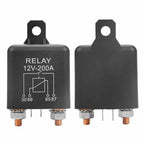 4 Pin Over 200A 12V Dual Battery Isolator Relay Start On Or Off Remote Control Battery Disconnect Isolator Switch
