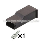 1Pin Connector Unsealed 6.3mm Female Connector Electric Motorcycle Wiring Harness Cable Plug Fog Lamp Holder 171809-1 431971995