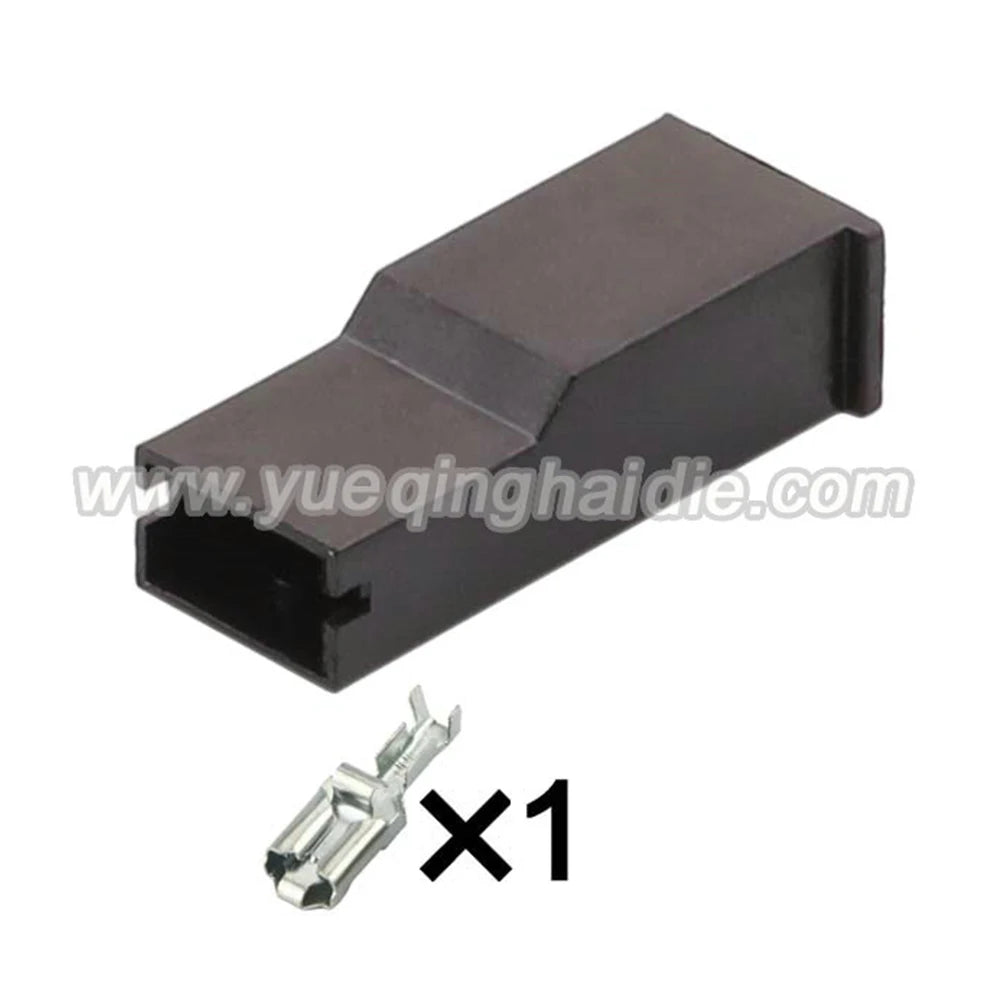1Pin Connector Unsealed 6.3mm Female Connector Electric Motorcycle Wiring Harness Cable Plug Fog Lamp Holder 171809-1 431971995