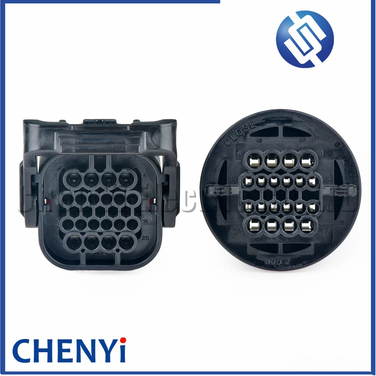 20 Pin Automotive waterproof connector Car headlight wire harness plug MG657201-5 MG657201 For Hyundai Kia EV6