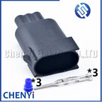 3 Pin Car Auto Front Turn Signal Light Connector Plug 7287-0959-30 7287-0958-30 For JEEP Wrangler 2007-2018 68065016AB