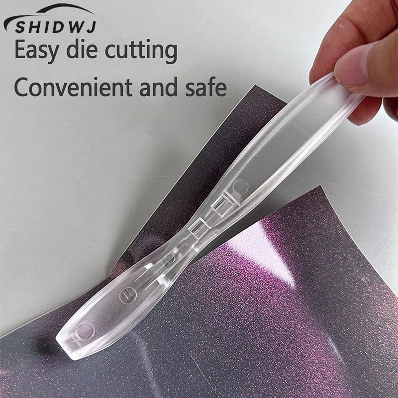 1Pc Vinyl Wrap Film Cutter Safety Paper Duckbill Knife Car Sticker Vinyl Safety Cutter Car Sticker Wall Paper Cutting Tool