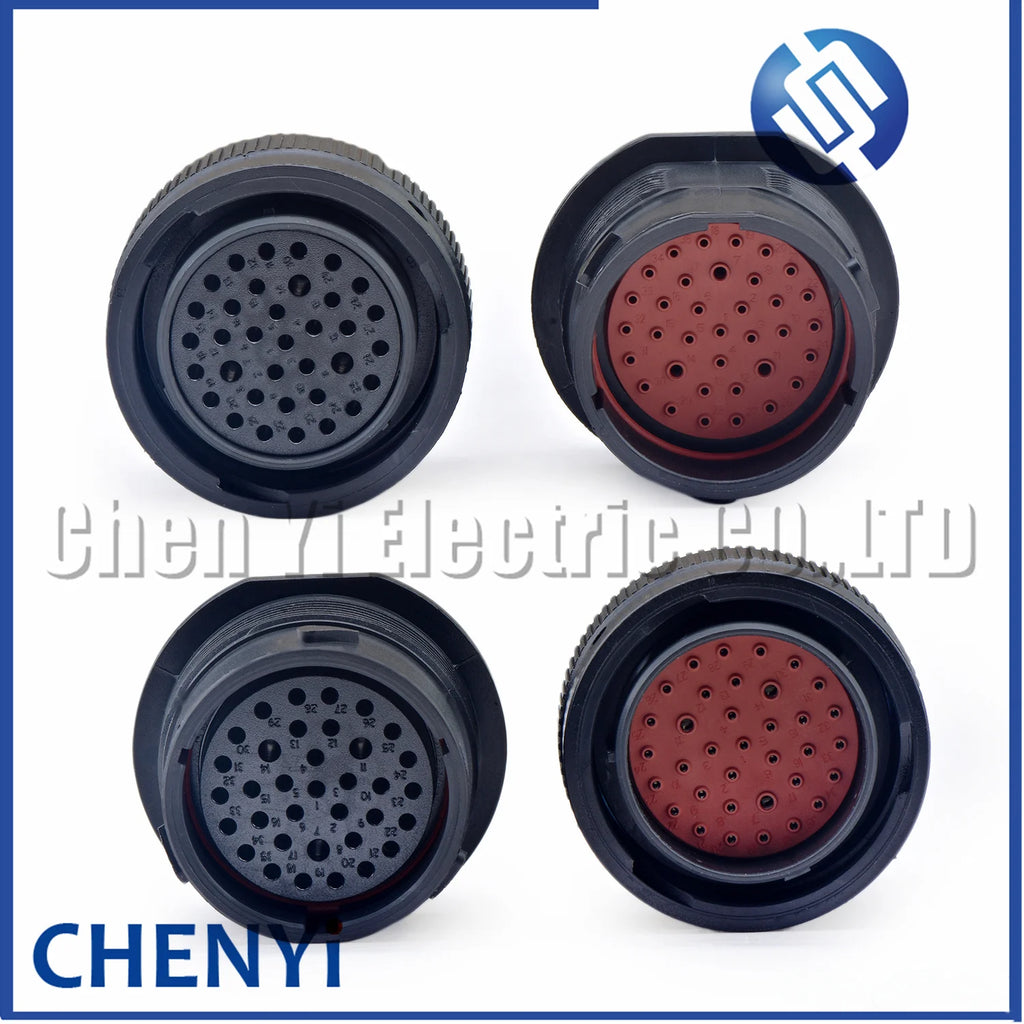 35 Pin auto Waterproof connector HDP24-24-35SN HDP26-24-35PN HDP24-24-35PN HDP26-24-35SN With Pins For Deutsch HDP Series