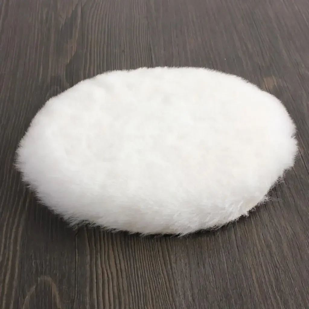 3 4 5 6 7 inch Wool Polishing Disc Car Waxing Polishing Buffing Car Paint Care Polisher Pads Auto Washing Accessories