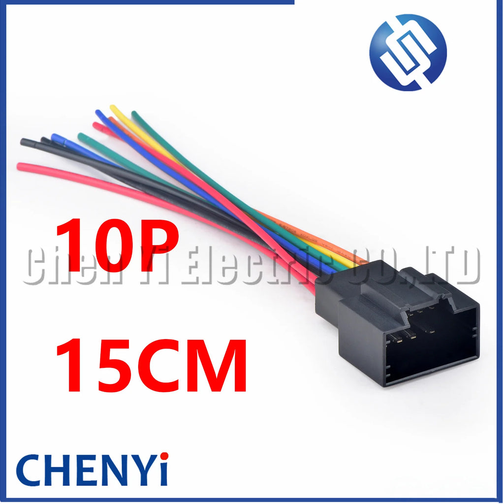 10 Pin auto connector Car host power amplifier Wire harness plug 313721000 31372-1000 For Ford Cadillac Chevrolet Buick Cummins