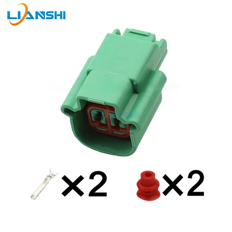 Suitable for automotive waterproof wiring harness connector plug, automotive plug-in 2P with end plug DJ70221Z-1.5-21