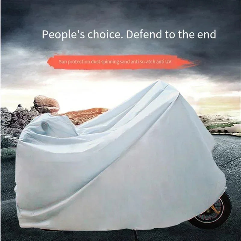 Motorcycle Outdoor Indoor Protective Cover Waterproof Bike Scooter Outdoor Rain Dust UV Proof Sun Protection Case Motorbike amag