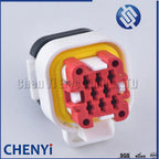White 8 Pin Male or Female Waterproof Automotive ECU Connector EPEC PCB Wire harness plug 776286-2 776276-2 776280-2 With Pins
