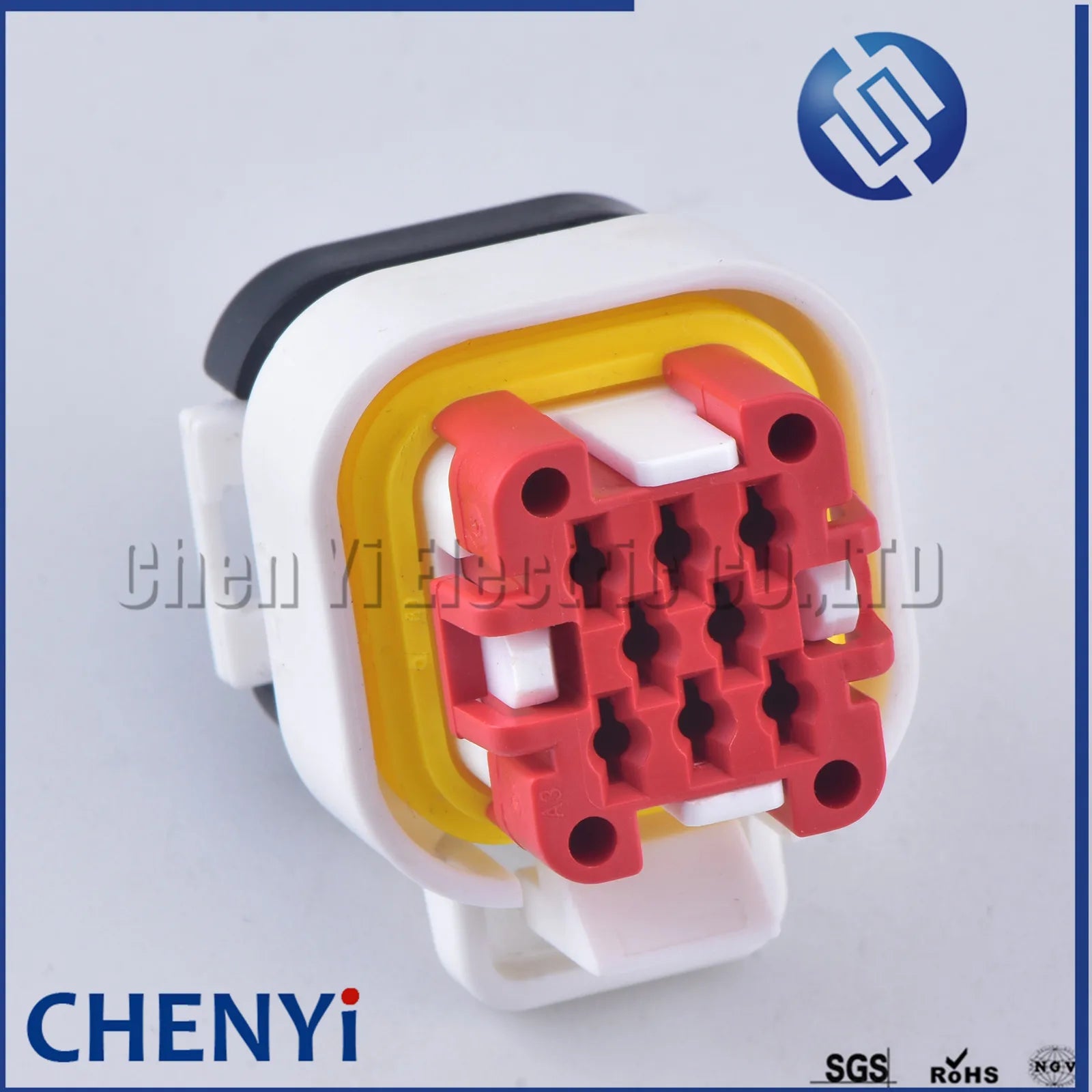 White 8 Pin Male or Female Waterproof Automotive ECU Connector EPEC PCB Wire harness plug 776286-2 776276-2 776280-2 With Pins