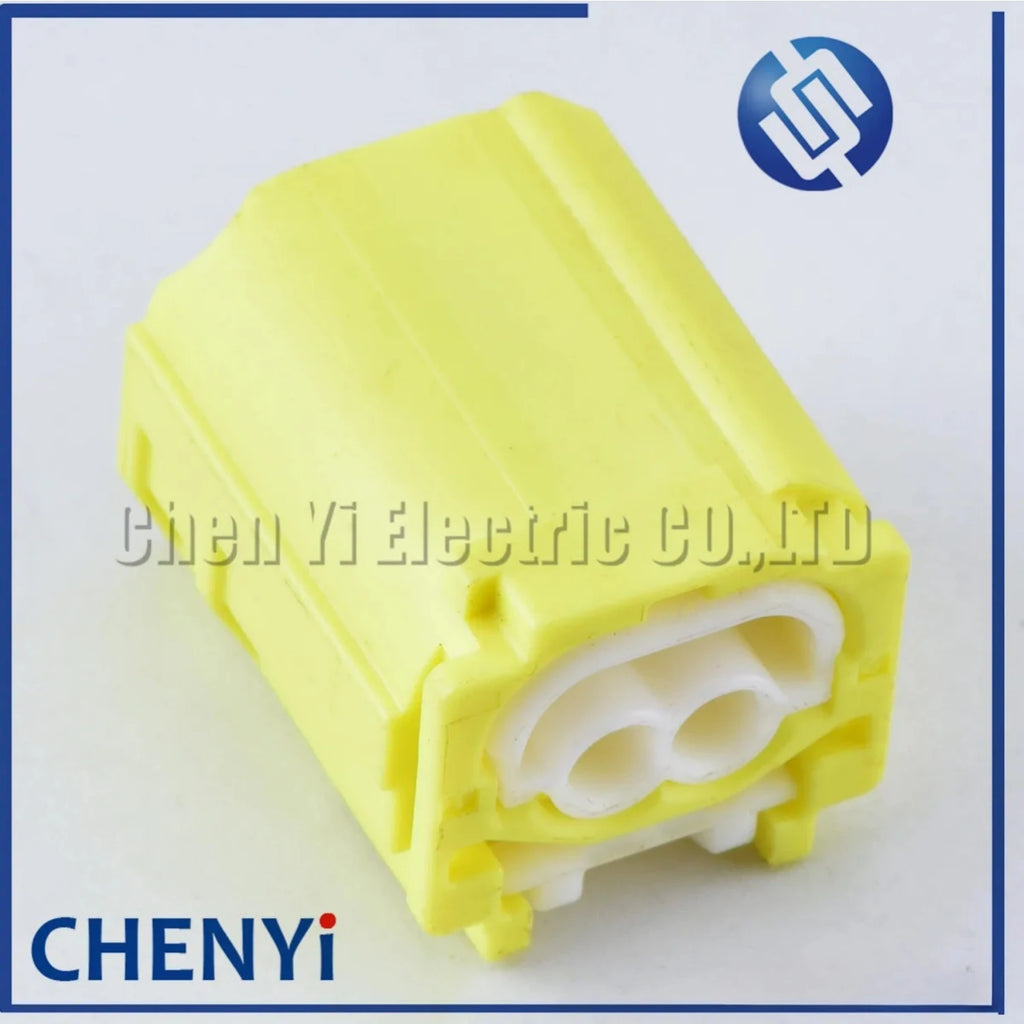 2 Pin yellow female Automotive waterproof connector 7C83-8794-70 90980-12490 Car sensor plug for Toyota Honda Nissan