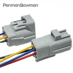 1 Set 4 Pin Car Oxygen Sensor Electrical Cable Connectors Female Male Wire Harness Plug 6188-0066 6189-0126 For Suzuki Toyota