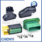 18 Pin ECU Auto Housing Plug Wiring Waterproof Connector pump plug 3-1563759-1 3-1564526-1 1670865-1 1670866-1 For HDSCS Urea