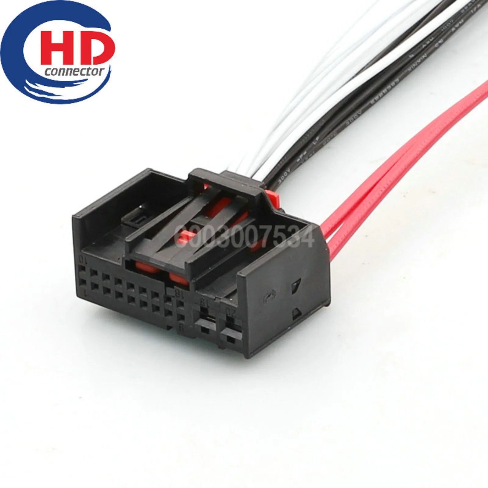 20 Pin Connector 0.6mm 2.8mm Series Male Female Connector Cable Plug Motorcycle Electrical Harnesses Wiring Harness 1K0971975