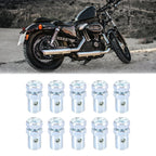 Off-road Motorcycle Throttle Cable Snap Head Wire Rope Fixing Clip Throttle Cable Stop Bolt Bike Cable Stop Bolt Pin Amagi