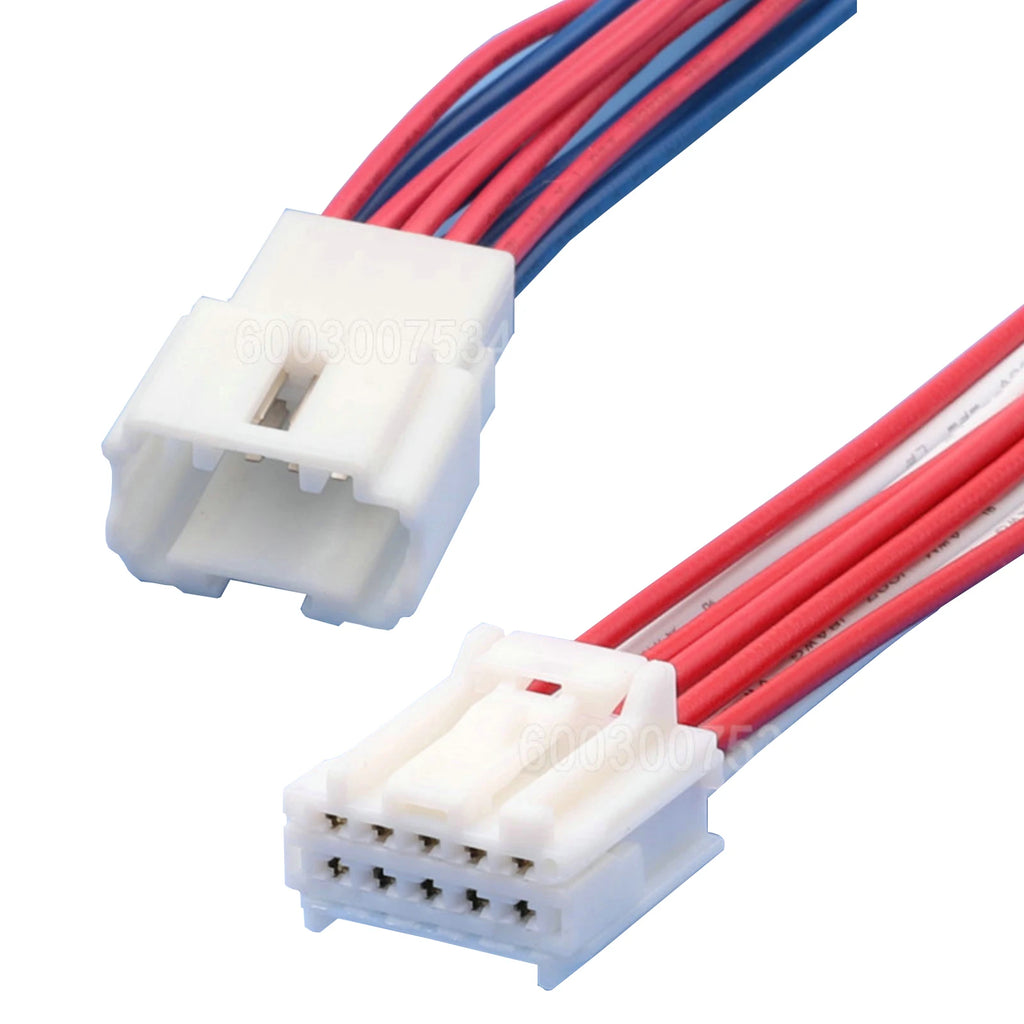 10 Pin 1.5 mm Car Unsealed Connector 6098-7343 6098-7346 Auto Wiring Harness Male Male with Wire Plug AC Assembly Female Socket