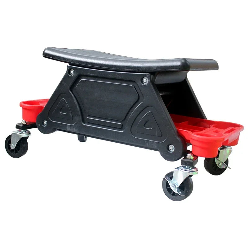 Car Multi-Function Chair Mechanic For Wax Polishing Projects Car Creeper Stool Chair Mobile Creeper Seat Car Wash Supplies Amagi