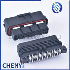 26 Pin 1.0mm two row SUPER SEAL sealed female male pin PCB connector computer ECU auto plug 6473711-1 1473712-1