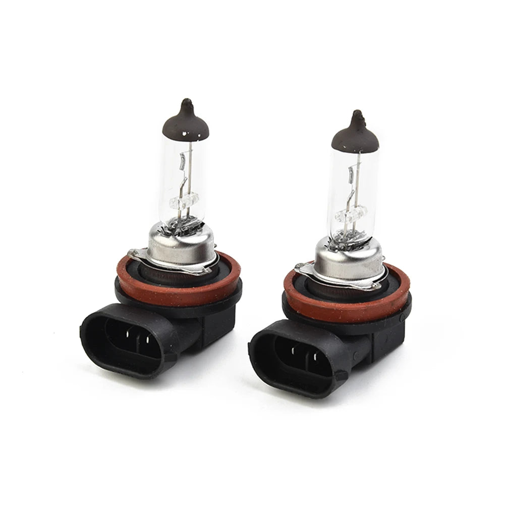 2Pcs H11 Halogen Car Headlight Auto Low Beam Driving Light Bulbs Fog Lamp 55W 12V Halogen Lamp Car HeadLight Replacement Bulb