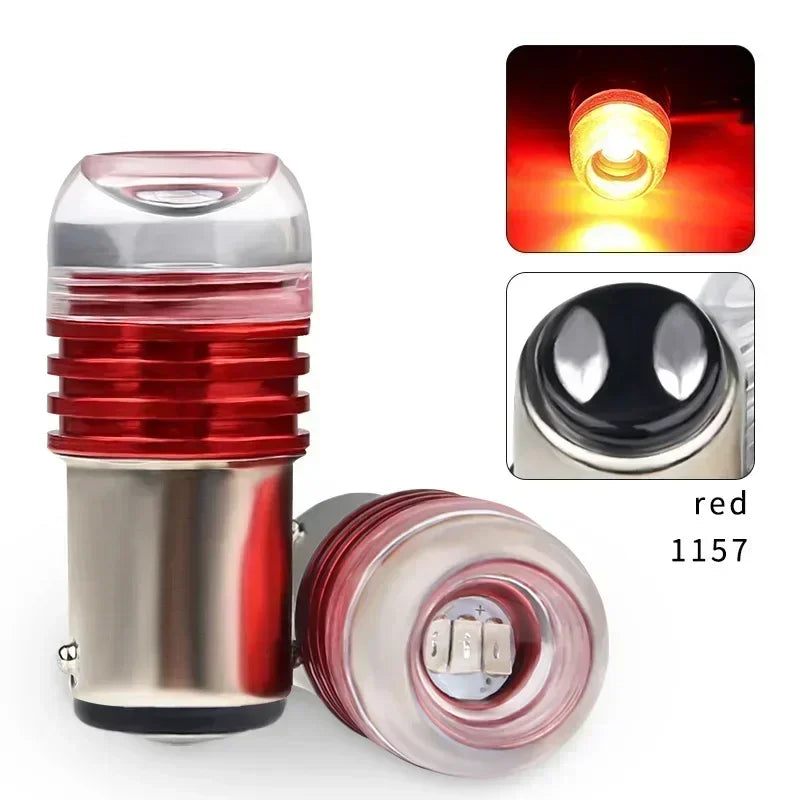 1156 1157 Led Bulb BA15S BAY15D P21/5W P21W R5W R10W Car Light S25 Indicator Brake Reverse Signal Lamp Red White Amagi