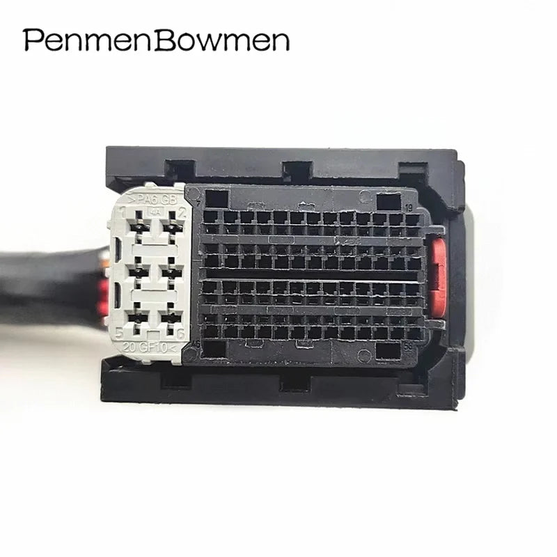 1 Set 58 Pin Car ECU Computer Board DCM3.2 Control Unit Socket Electrical Cable Connectors Waterproof Female Wire Harness Plug