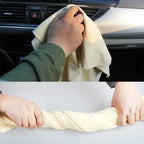 Car Wash Towel Chamois Clean Towel Natural Genuine Leather Cloth Auto Home Motorcycle Washing Care Quick Dry Super Absorbent Ama