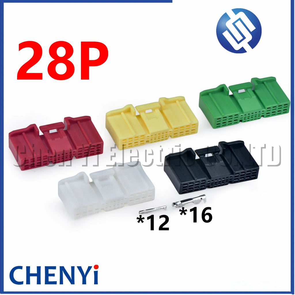 28 Pin Auto connector Car mounted DPS amplifier plug 6-2188225-5 2-2188225-1 5-2188225-6 7-2188225-7 For Hyundai sonata Kia JBL