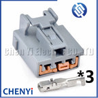 3 Pin Automotive connector harness plug male or female 7283-5563-40 7282-5563-40 with Pin For Ford Volvo