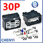30 Pin Automotive waterproof connector Engine gearbox Computer board Front bumper plug 6189-8168 with Pins