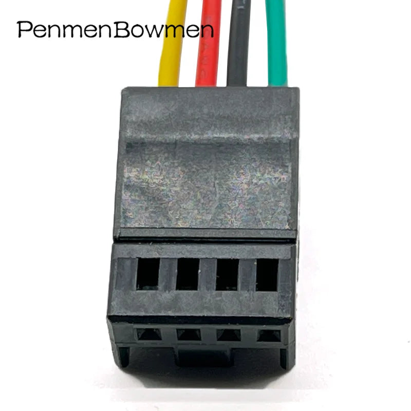 4 Pin 1K0972704C Car Glass Switch Trunk Switch Plug Female Wiring Harness Central Locking Electrical Cable Connectors With Cable