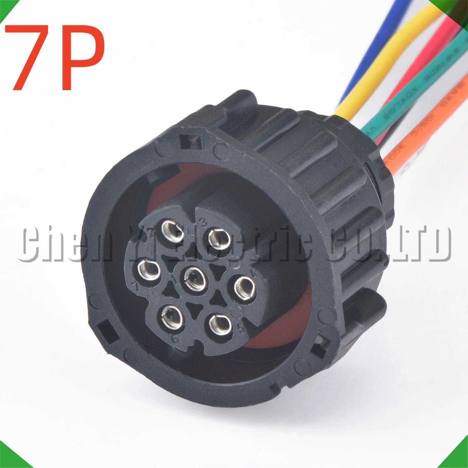 7-Pin Wire Harness Automobile Waterproof Truck Light Oxygen tail light sensor