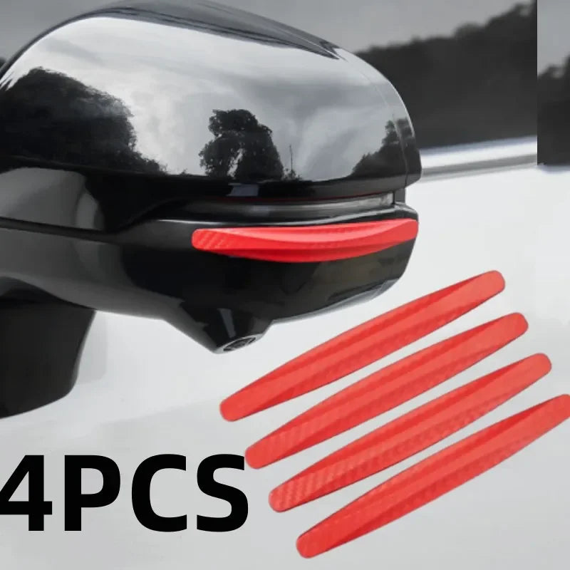Anti Collision Car Bumper Guard Strip 4Pcs Front Rear Protection Strips Scratch Protector Crash Blade Auto Accessories for Amagi