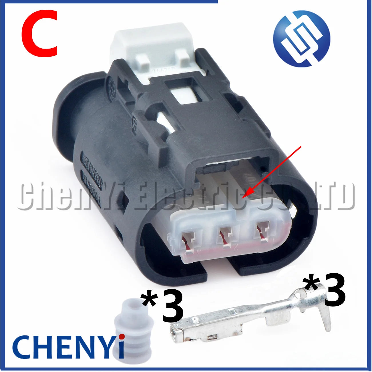 3 Pin Car Crankshaft Position Sensor connector fuel pressure Sensor plug 10010344 10092977 10092976 09406622 10098876 For GM GMC