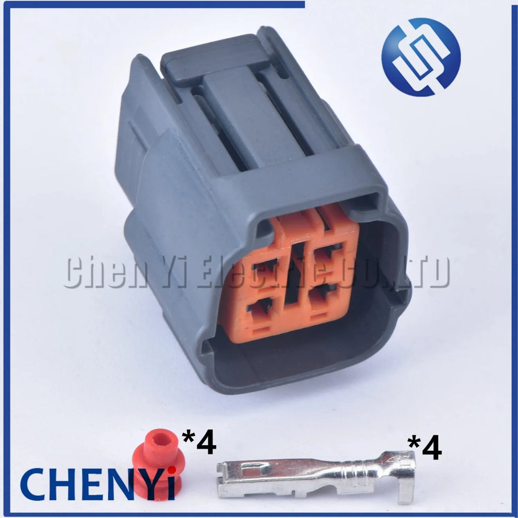 4 Pin Automotive waterproof connector Oxygen O2 Sensor Wire harness plug Socket 6195-0018 6195-0015 For Toyota Mazda Mitsubishi