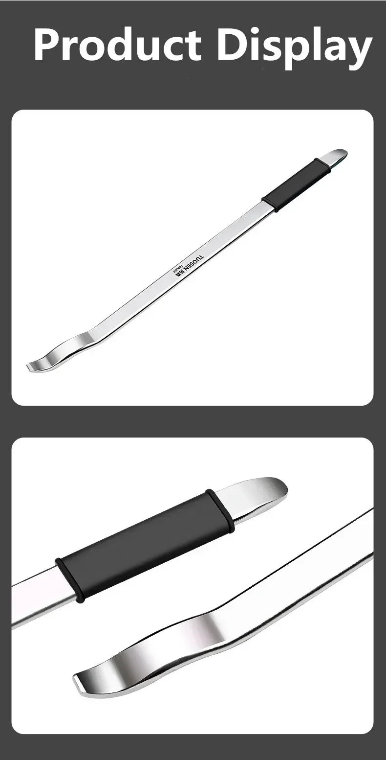 Car Tire Mounting Tools with Comfortable Handle Easy to Use Tire Disassembly Rod for Emergencies Tire Changes & Workshops