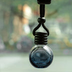 1Pcs Dyed Square Cap Black Cap Empty Bottle Car Essential Oil Diffuser Fragrance Air Freshener Scent Perfume Bottle Ornament