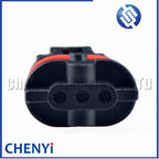 3 Pin Female Auto Reverse radar Connector Car door handle seat rearview mirror heating Wire harness Plug