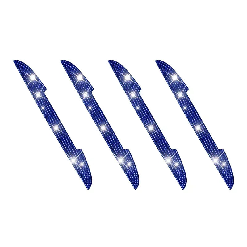 Bling Diamond Car Anti-Collision Strip Rearview Mirror Door Handle Prevent Decoration Rhinestone Scratch Resistant Strip Amagi