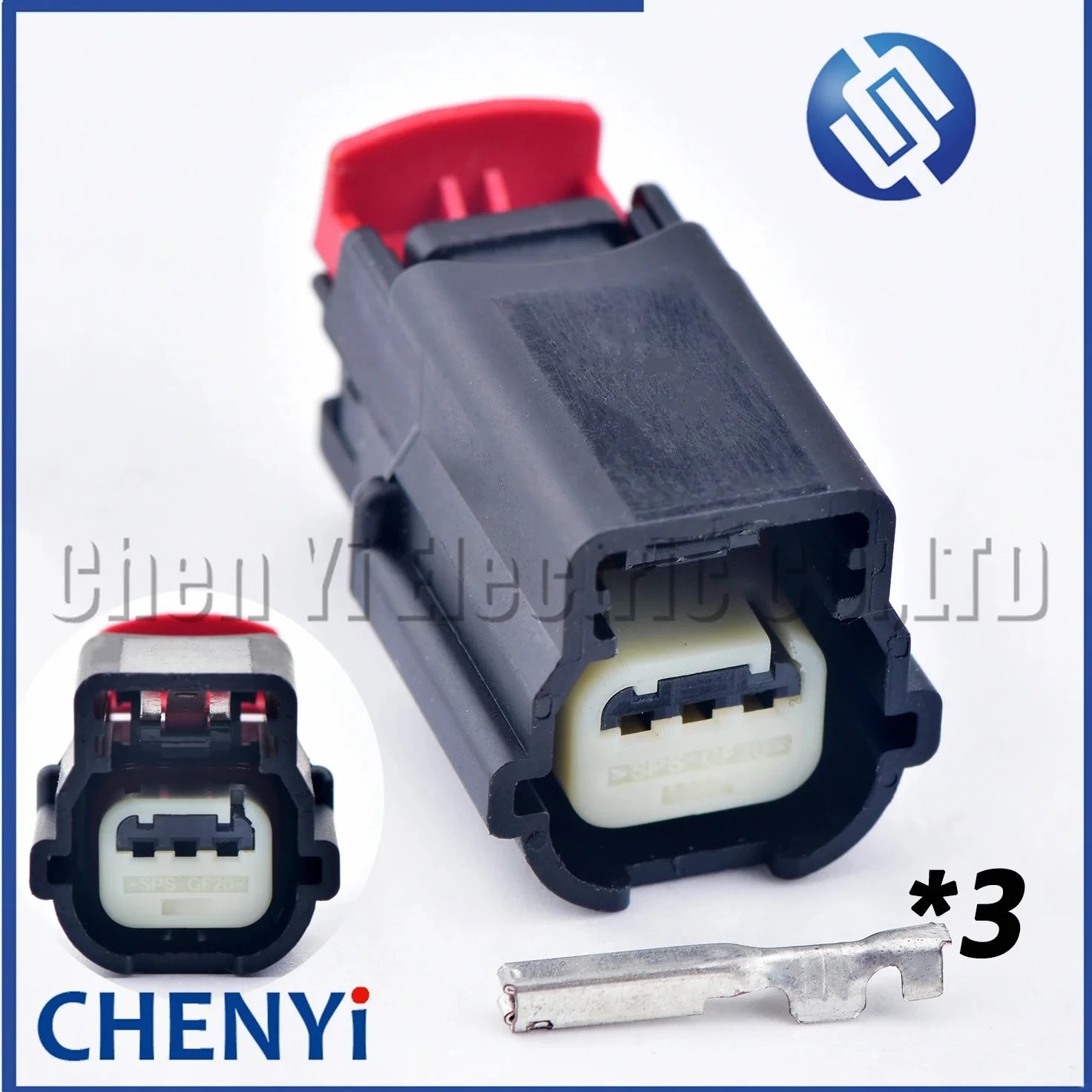 3 Pin auto waterproof Crankshaft Position Sensor connector PDC Parking Radar Sensor Plug 314043110 31404-3110 For Buick GM Ford