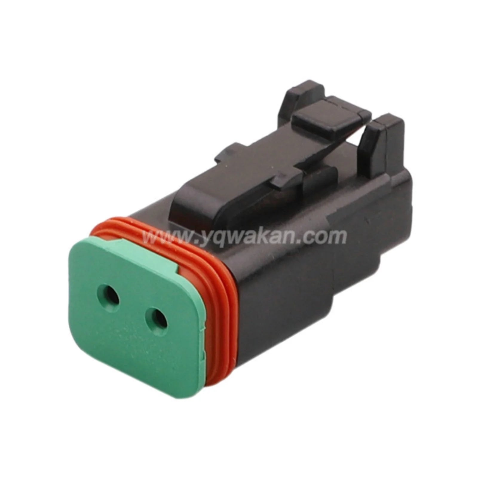 2-PIN Automotive Waterproof Sockets Car 1.6mm Male Female Wiring Harness Connector with Wires Black DT04-2P-E004 DT06-2S-P012