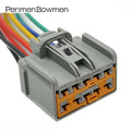 1 Set 12 Pin Car Tailgate Module Inverter Electrical Cable Connectors Wire Harness Plug 7283-6467-40 For Ford Buick 7282-6467-40