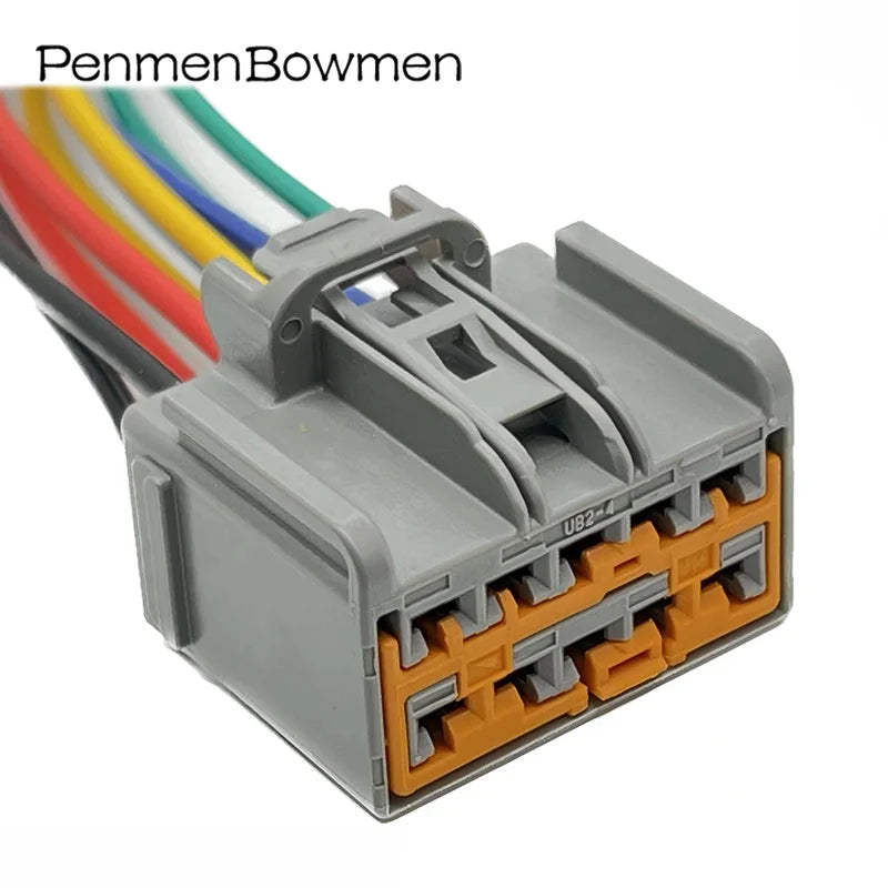 1 Set 12 Pin Car Tailgate Module Inverter Electrical Cable Connectors Wire Harness Plug 7283-6467-40 For Ford Buick 7282-6467-40