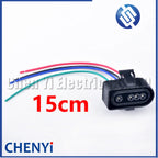 4 Pin male or female automotive waterproof connector O2 Oxygen sensor Wire harness plug 3A0973304 3A0973334