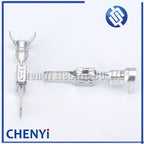 20 pcs 6.3mm automotive crimp wire terminal spade male electrical connector metal pins 2-963736-1 1-968050-1