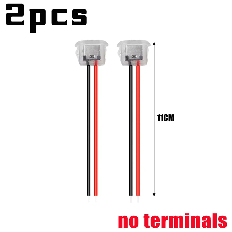 2-10pcs 11cm TYPE-C2P Female Glue-in Receptacle 3A Input Charging Port USB-C Power Port Charger Plug Connector for Cars 3c Smart