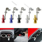Aluminium Alloy Turbo Sound Tail Throat Exhaust Pipe Whistle Car Modified Part TC XL Muffler Whistle Exhaust Pipe Whistle Amagi