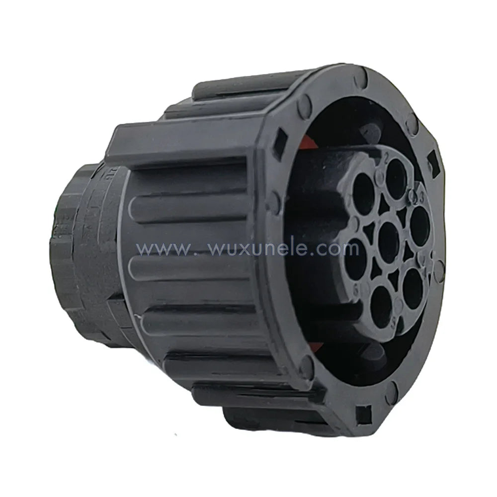 20 Sets 7 Pin Automotive Round Tail Light Electric Sealed Wire Connector