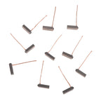 High Quality 10Pcs 5*7*19mm Copper Electric Generator Carbon Brushes Car Alternator Power Tools Car Regulator Low Copper