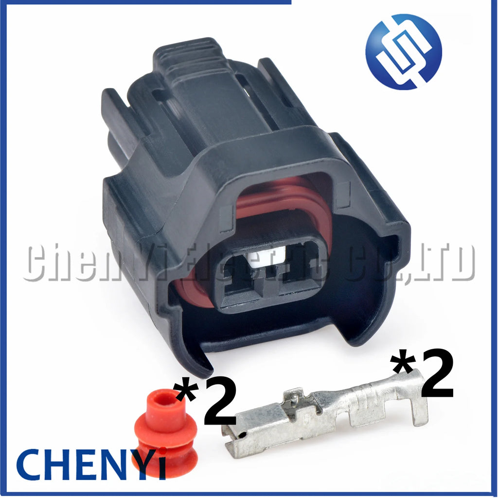 2 Pin Connector Fuel injector plug PA847-02127 15316989 6189-0670 90980-11285 For Toyota Lexus izusu Nippon Denso Naza Nissan