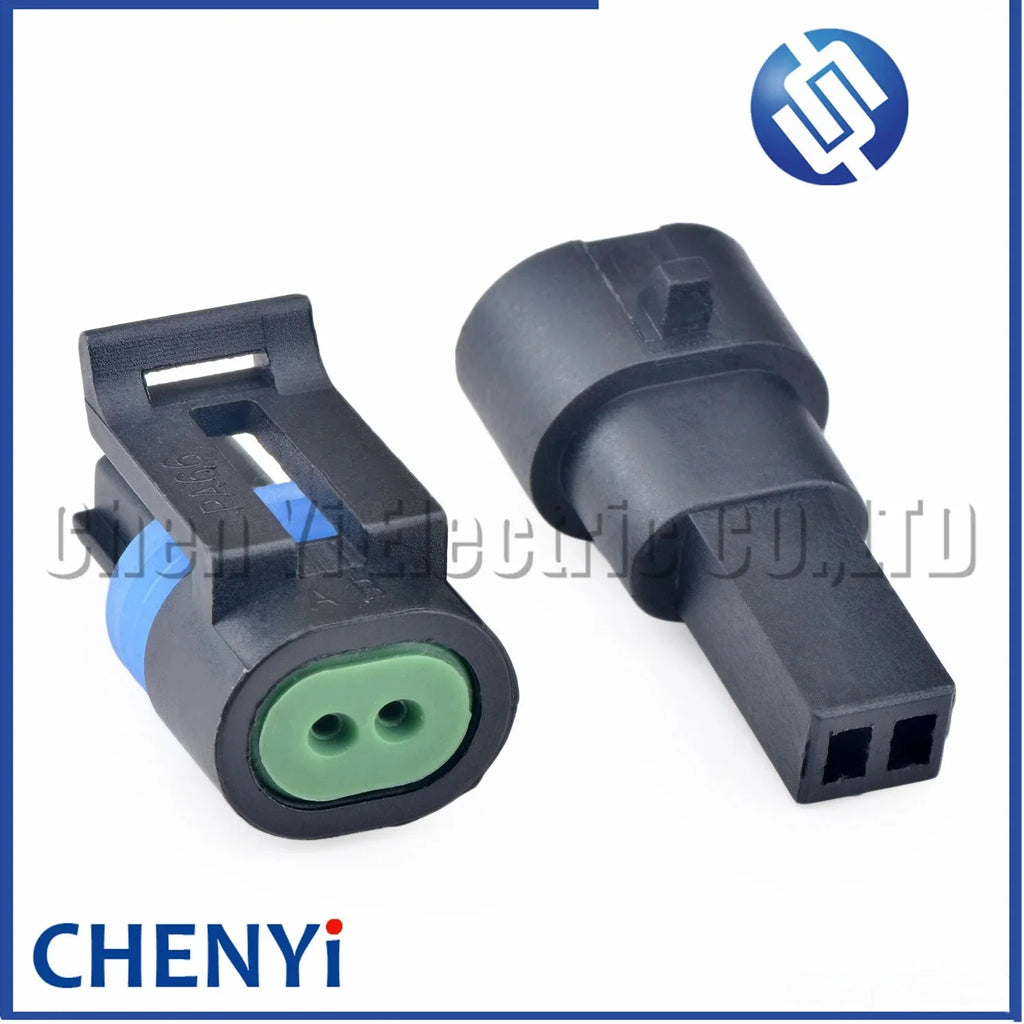 2 Pin Auto waterproof connector Engine Coolant Temperature Sensor plug 12162195 12162193 15326388 For GM Buick Chevrolet CUMMINS