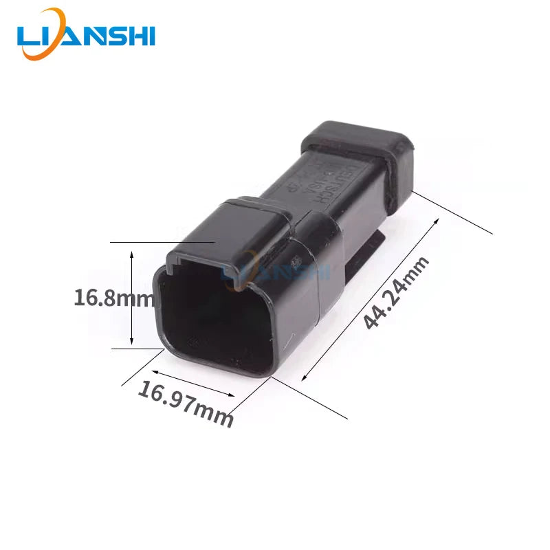 DT04-2P-CE03 DT06-2S-CE05 Deutsch type automotive waterproof connector connector 2pin male and female harness connector terminal